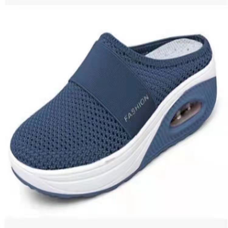 Damen Atmungsaktive Clogs mit rutschfester Sohle und flexiblem Mesh-Obermaterial EB