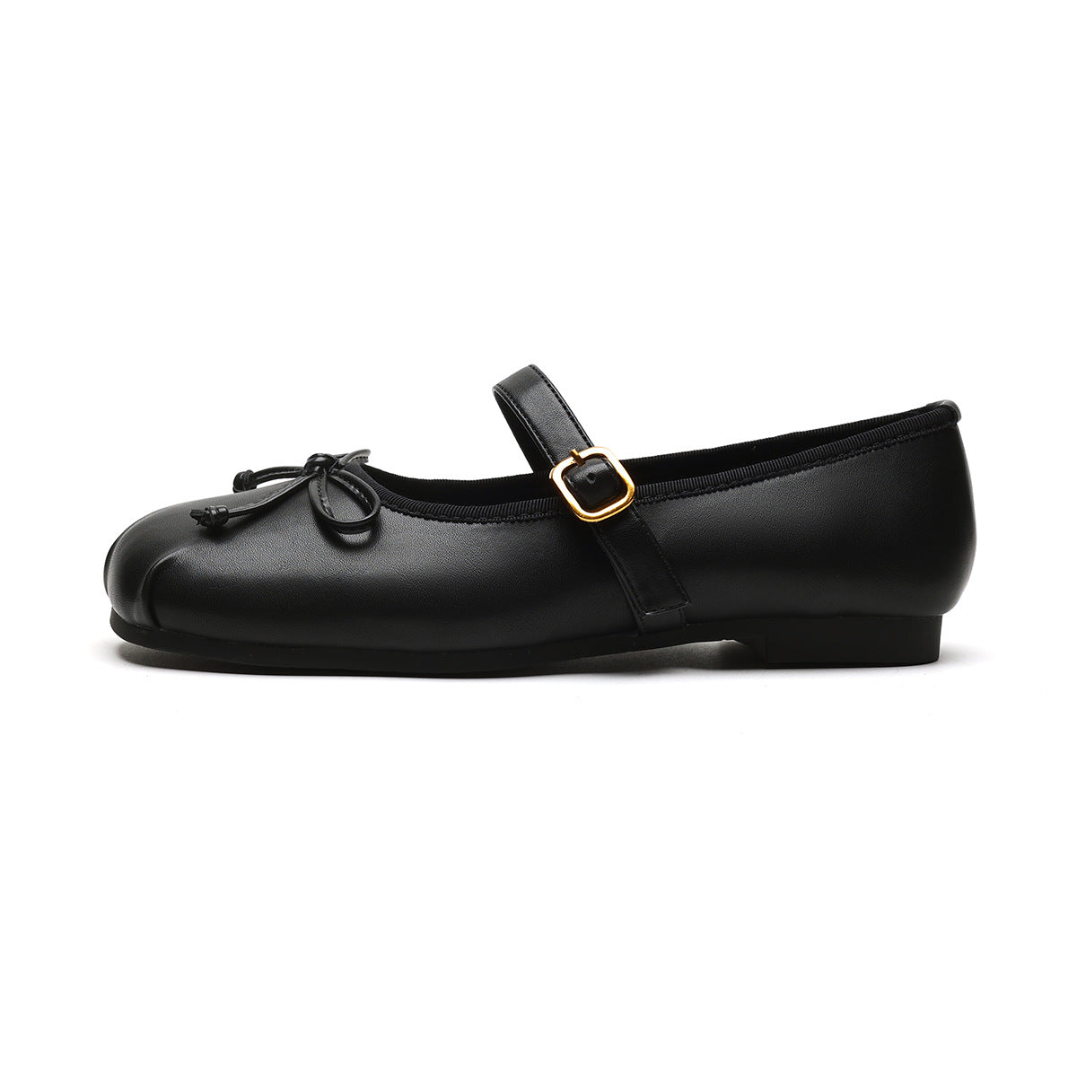 Damen Ballerinas mit modischem Schnallenakzent EB