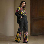 Eleganter Damen-Jumpsuit mit Blumenmuster