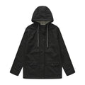 Damen wetterfeste Parkajacke mit verstellbarem Kordelzug EB