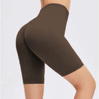 Damen Hochgeschnittene Sport-Bermudas mit Formgebung EB