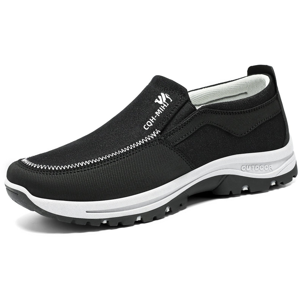 Damen Bequeme Slip-On Freizeitschuhe mit rutschfester Sohle und atmungsaktivem Obermaterial EB