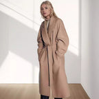 Damen eleganter Duster-Mantel mit geräumigen Taschen und modernem Schnitt EB