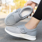 Damen Bequeme Alltagsschuhe mit verstellbarem Klettverschluss EB