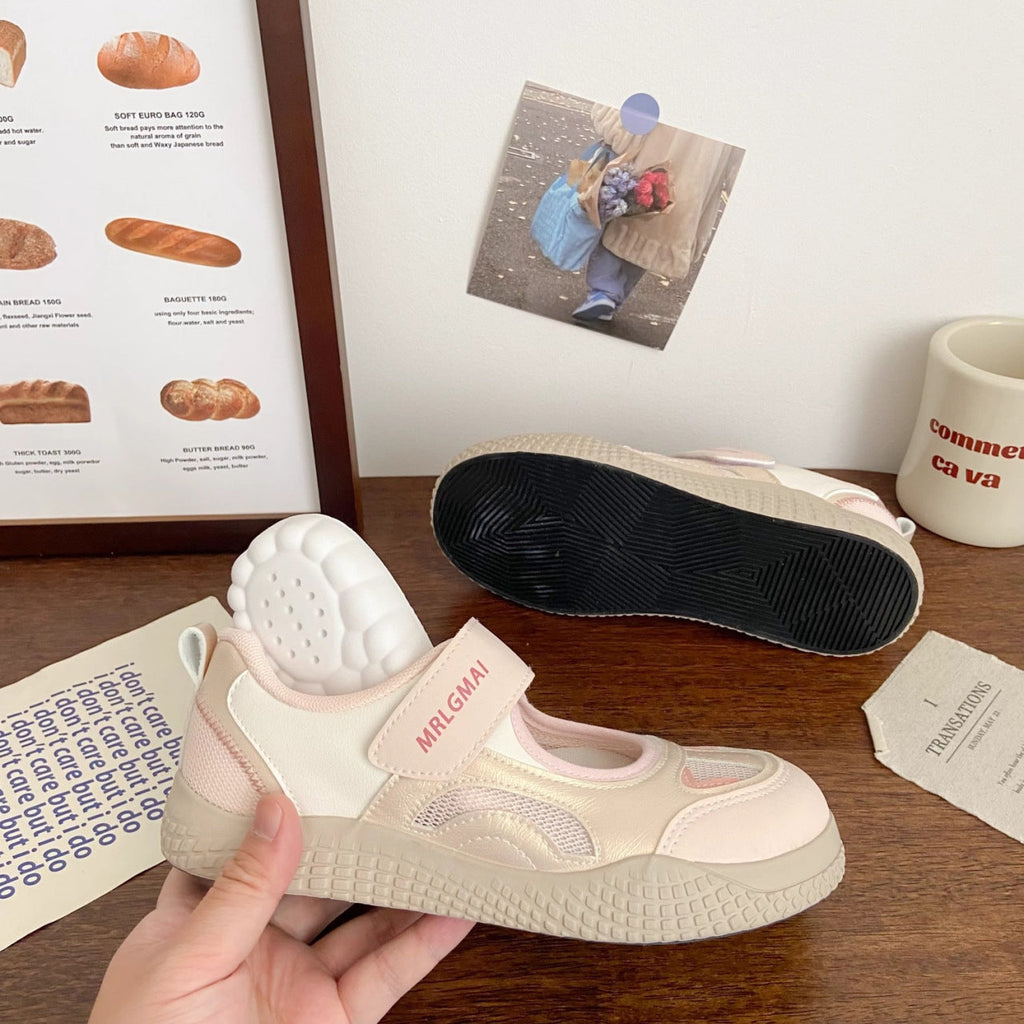 Damen Alltagsschuhe mit verstellbarem Klettverschluss und atmungsaktiver Struktur EB