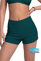 Damen-Sport-Badeshorts mit elastischem Bund