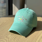 Damen Baseballcap mit Textstickerei