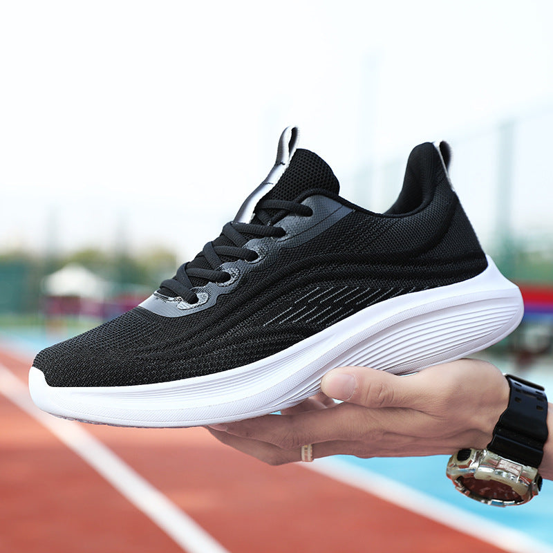 Unisex nan leichter Laufschuh mit nahtlosem Strick-Obermaterial und reaktionsfreudiger EVA-Dämpfung EB