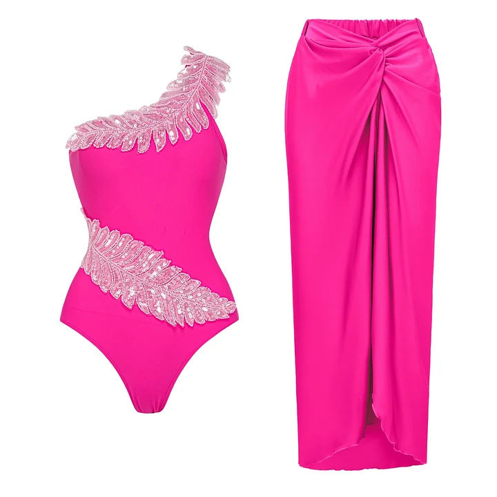 Eleganter Damen-Jumpsuit mit funkelnden Pailletten-Applikationen