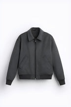 Damen Fleece-Bomberjacke mit praktischen Seitentaschen und modernem Schnitt EB