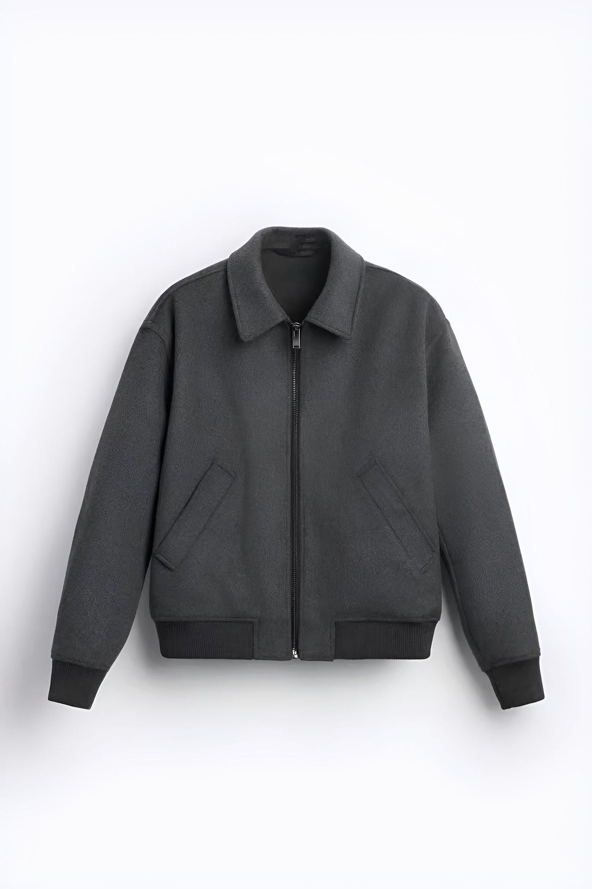 Damen Fleece-Bomberjacke mit praktischen Seitentaschen und modernem Schnitt EB