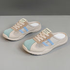 Damen Bequeme Clogs mit atmungsaktivem Obermaterial und griffiger Sohle EB