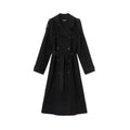 Damen eleganter und stylischer Trenchcoat mit taillierbarem Gürtel EB