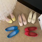 Damen Ballerina mit elegantem Schleifendetail EB