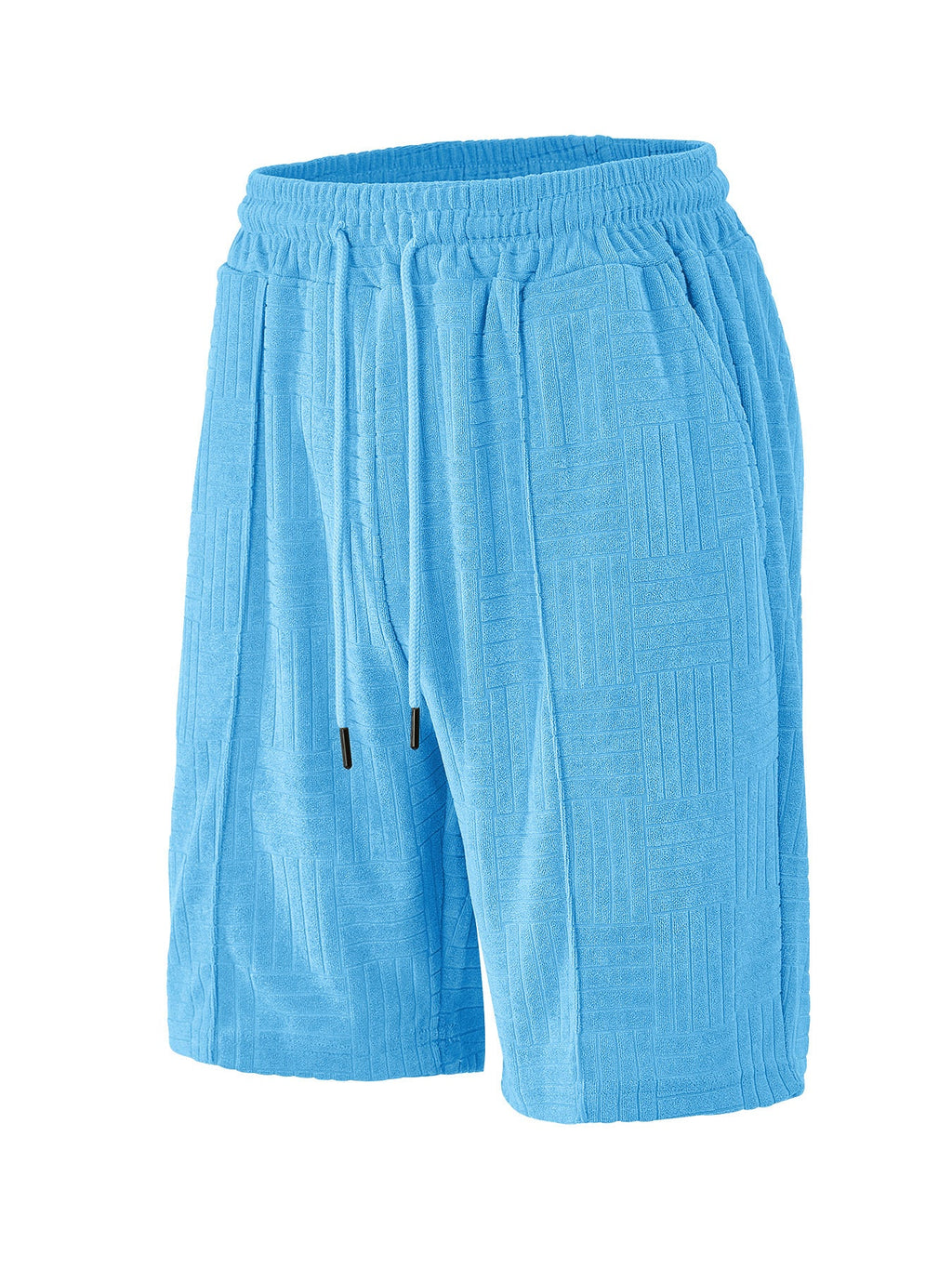 Herren-Bermuda aus strukturiertem Frottee