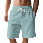 Herren-Bermudashorts mit elastischem Bund und Kordelzug