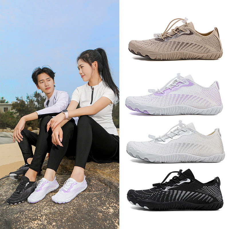 Damen Aqua-Laufschuhe mit rutschfester Sohle und atmungsaktivem Design EB