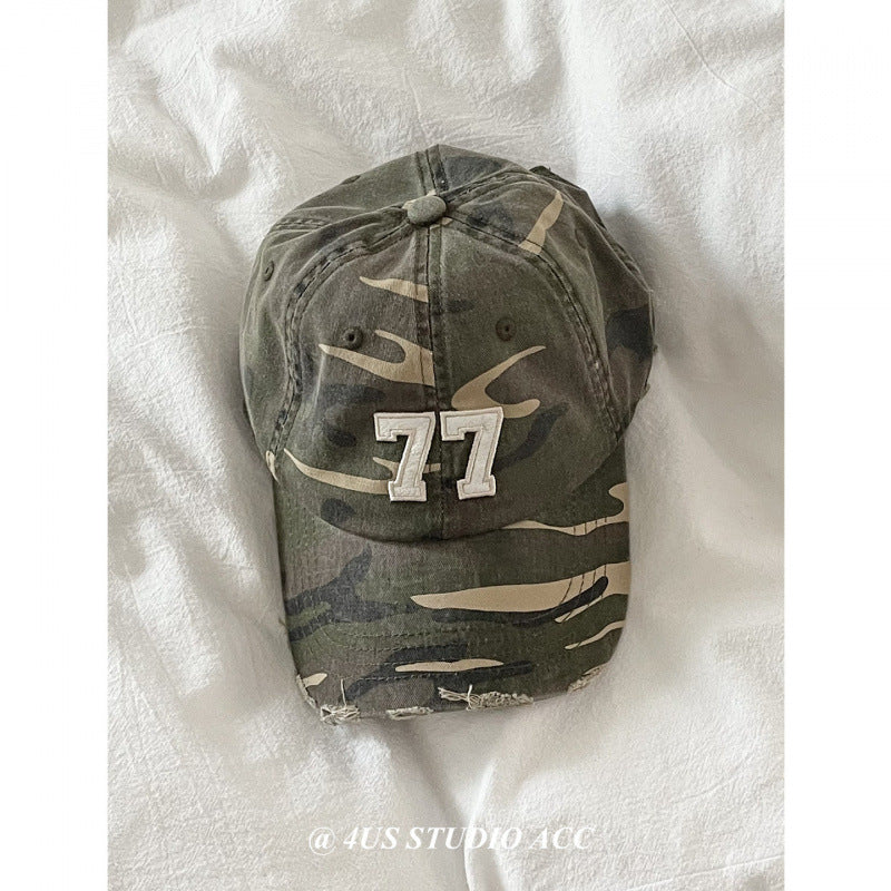 Damen Baseballcap in Camouflage