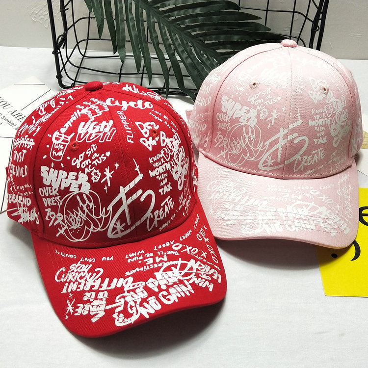 Herren-Snapback-Cap mit Grafikdruck