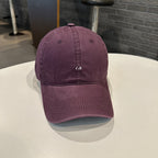 Klassische Herren Baseballcap aus Baumwolltwill