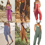 Damen Overall mit lässigem Schnitt und praktischen Taschen EB