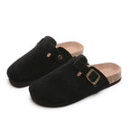 Damen Bequeme Clogs mit verstellbarem Riemen und ergonomischer Sohle EB