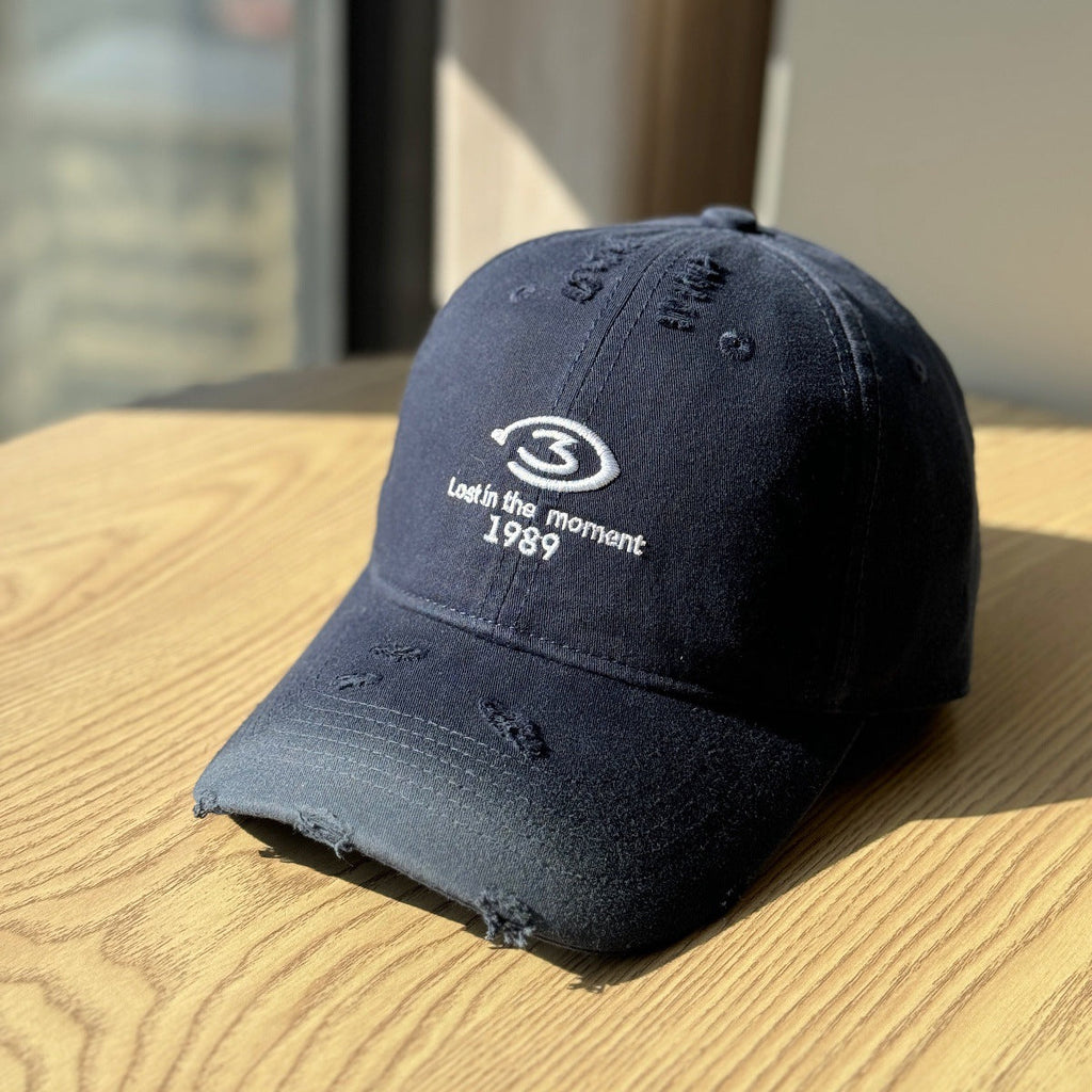Distressed Baseballkappe für Herren