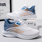 Damen Atmungsaktive Laufschuhe mit flexiblen Netz-Einsätzen und rutschfester Sohle EB