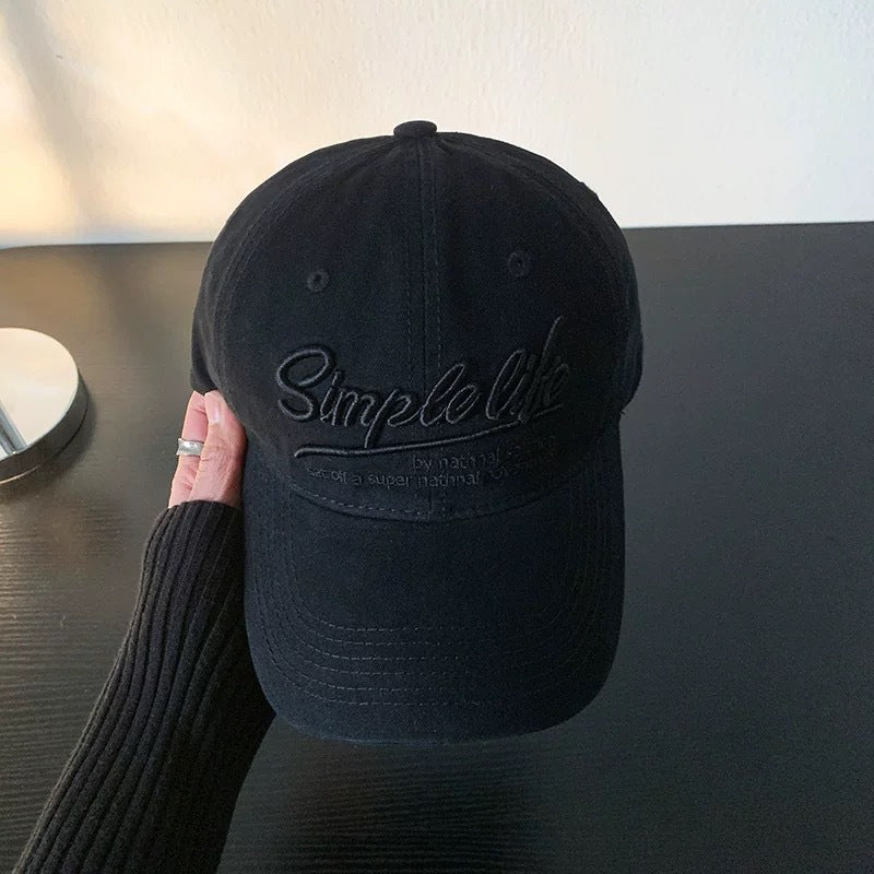 Damen Casual Baumwoll-Baseballkappe