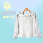 Damen Atmungsaktive Sportjacke mit UV-Schutz und Kapuze EB