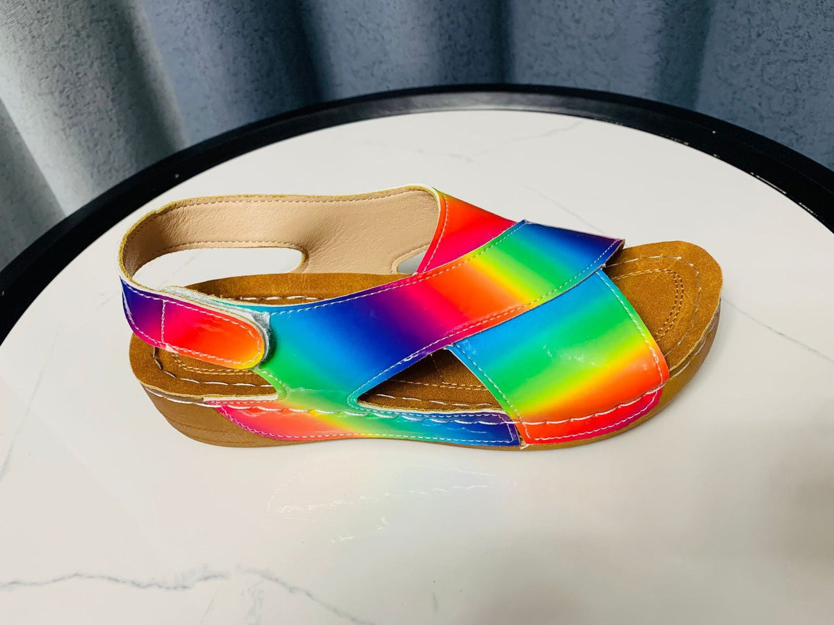 Damen Bequeme Clogs mit verstellbarem Riemendesign und ergonomischem Fußbett EB
