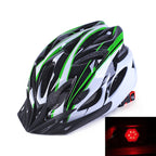 Mountainbike-Helm mit integriertem Sicherheitslicht und dynamischer Belüftung