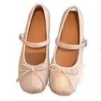 Damen Ballerina-Schuhe mit dekorativem Riemchen und komfortablem Fußbett EB