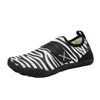 Damen Badeschuhe mit rutschfester Sohle und elastischem Design EB