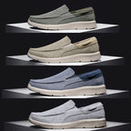 Damen Bequeme Slip-On Schuhe mit atmungsaktivem Obermaterial und dämpfender Sohle EB