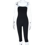Damen Figurbetonter Jumpsuit EB