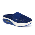 Damen atmungsaktive Slip-On Clogs mit elastischem Riemendesign EB