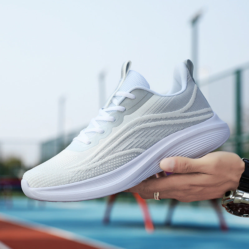 Unisex nan leichter Laufschuh mit nahtlosem Strick-Obermaterial und reaktionsfreudiger EVA-Dämpfung EB