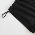 Damen-Badeshorts mit verstellbarem Bund