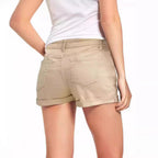 Damen Modische Sommer-Shorts mit Destroyed-Details EB