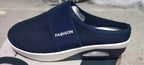 Damen Atmungsaktive Clogs mit rutschfester Sohle und flexiblem Mesh-Obermaterial EB
