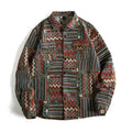 Herren Hemd mit geometrischem Muster EB