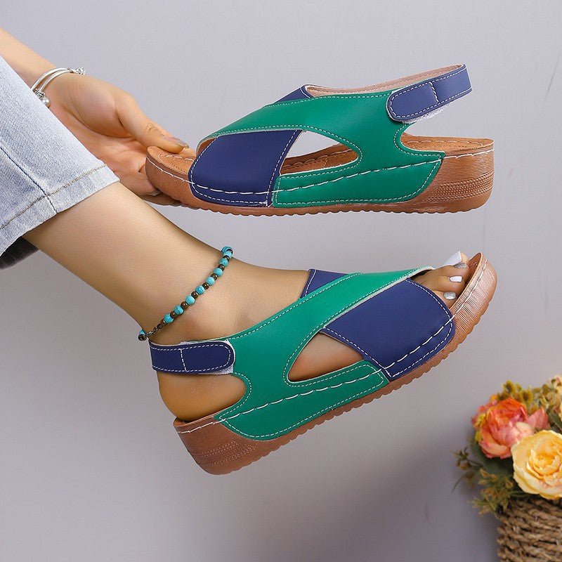 Damen Bequeme Clogs mit verstellbarem Riemendesign und ergonomischem Fußbett EB