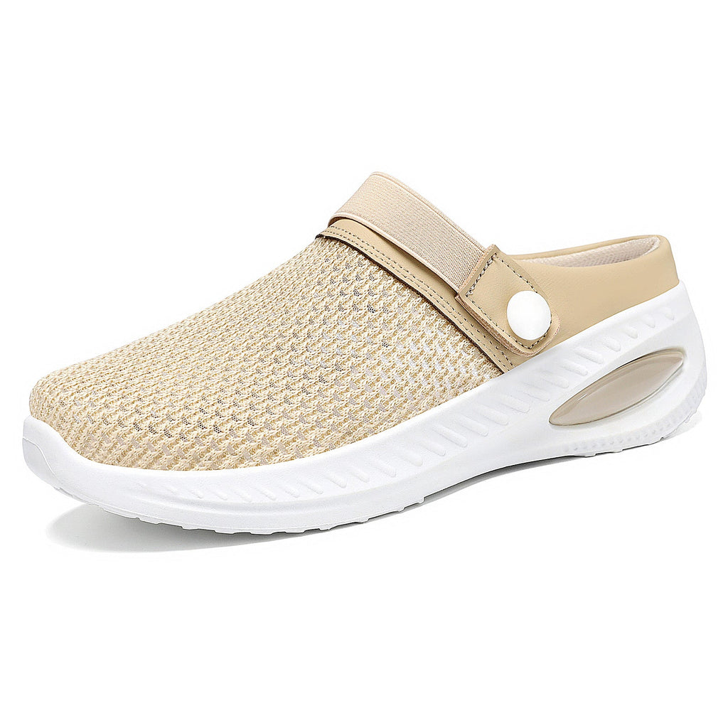 Damen Atmungsaktive Clogs mit elastischem Riemen EB