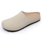 Damen Bequeme Clogs mit rutschfester Sohle und atmungsaktivem Innenfutter EB