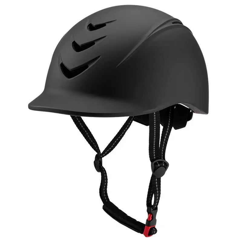Schützender Fahrradhelm