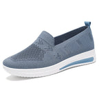 Damen Atmungsaktive und flexible Slip-On Sportschuhe mit innovativer Sohle EB