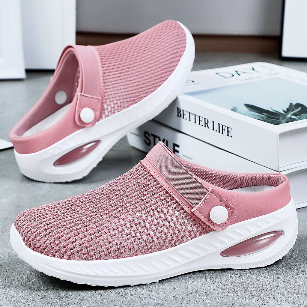 Damen Atmungsaktive Clogs mit flexiblem Design EB