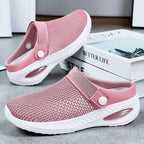 Damen Atmungsaktive Clogs mit flexiblem Design EB