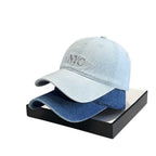 Stilvolle Denim-Baseballkappe für Damen